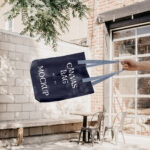 Front Sight of Shopping Tote Bag Mockup