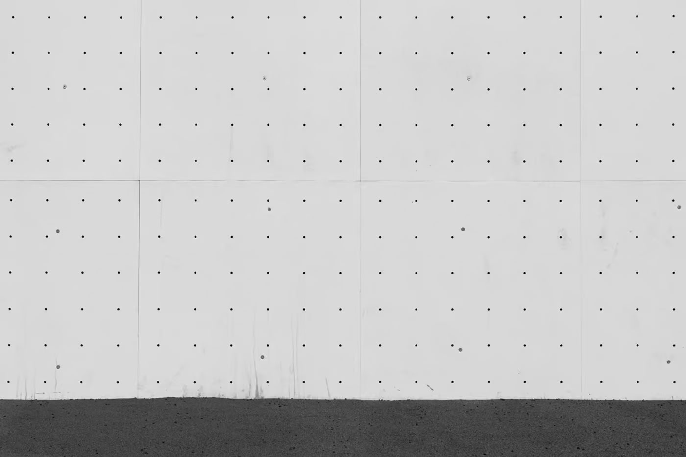 Free Front Sight of Street Wall Mockup PSD Template