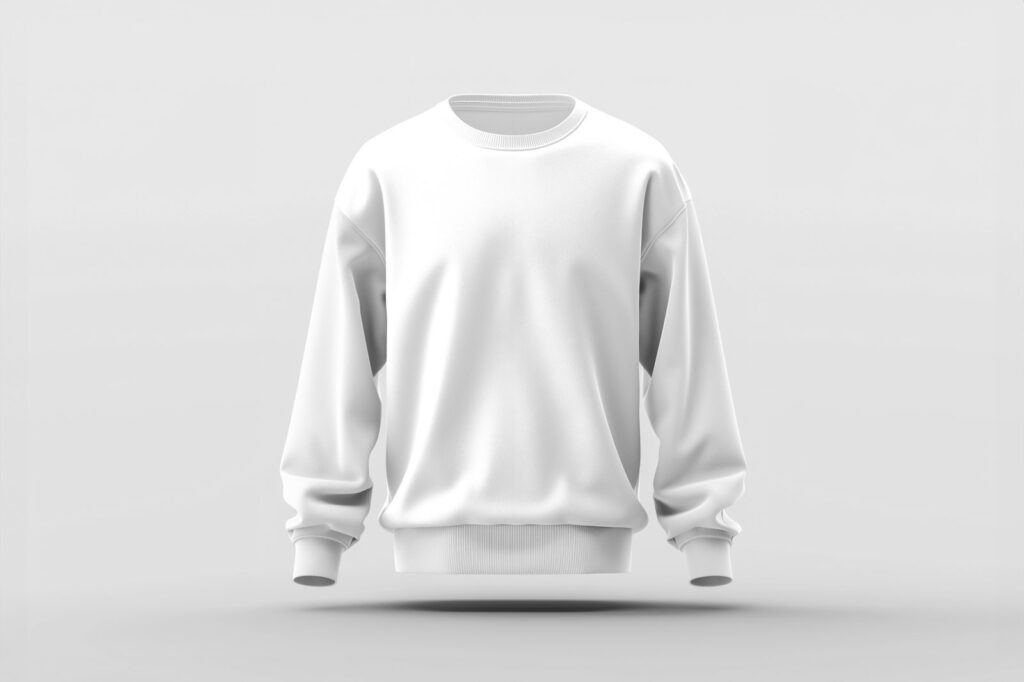 Front Sight of Sweatshirt Mockup