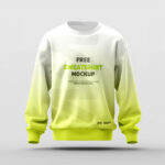 Front Sight of Sweatshirt Mockup