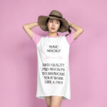 Front Sight of Woman Wearing Tunic Mockup