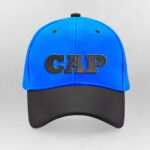 Front View Cap on Floor Mockup in Plain Setting