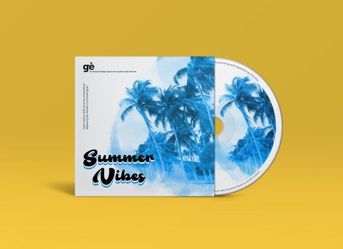 Front View CD Cover Art Mockup