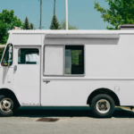 Front View Food Truck Mockup