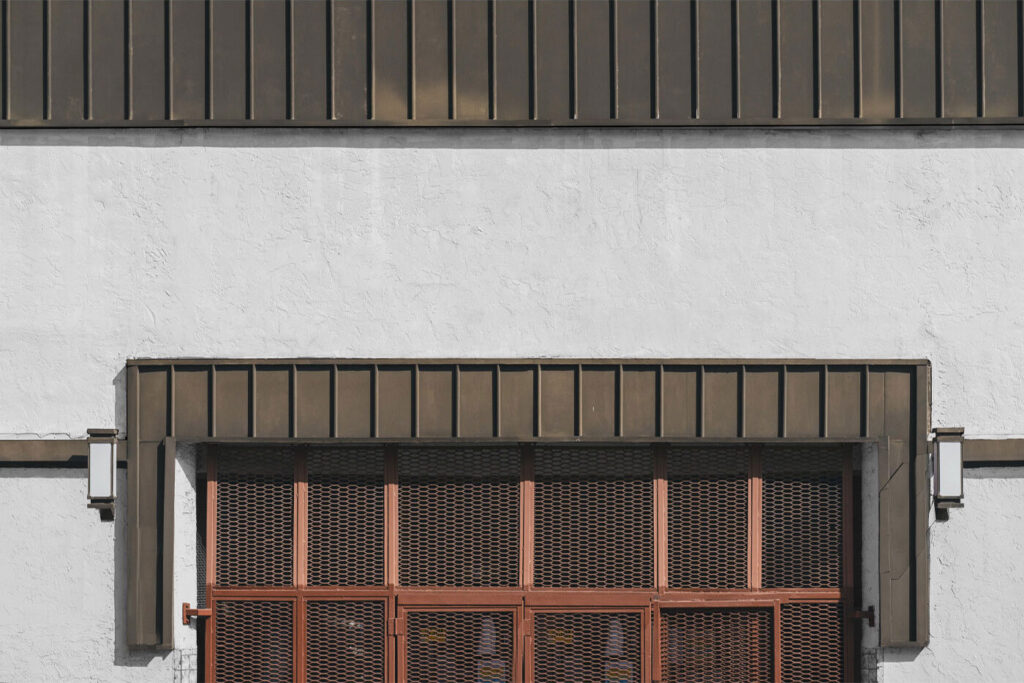 Front View Logo Wall Mockup