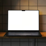 Front View MacBook 16 Pro Mockup