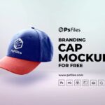 Front View of a Baseball Cap Mockup