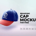Front View of a Baseball Cap Mockup