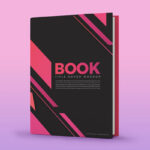 Front View of a Book Cover Mockup