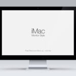 Front View of a Cinema Display Mockup