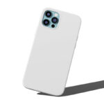 Front View of a Floating iPhone 12 Pro Case Mockup