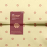 Front View of a Folded Wrapping Tissue Paper Mockup