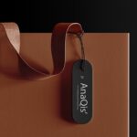Front View of a Hanging Label Tag Mockup