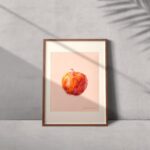 Front View of a Minimal Photo Frame Mockup