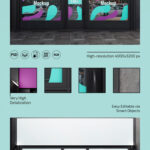 Front View of Modern Storefront Mockup