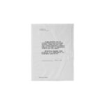 Front View of a Paper Inside Transparent File Mockup
