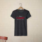 Front View of a Short-Sleeved T-shirt Mockup