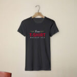 Front View of a Short-Sleeved T-shirt Mockup
