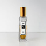 Front View of a Slim Cologne / Perfume / Scent Bottle Mockup