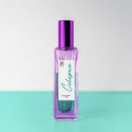 Front View of a Slim Cologne / Perfume / Scent Bottle Mockup
