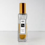 Front View of a Slim Cologne / Perfume / Scent Bottle Mockup