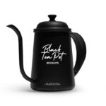 Front View of an Antique Teapot Mockup