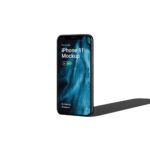 Front View of an iPhone 11 Pro Mockup
