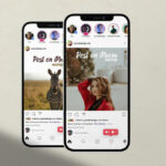 Front View of an iPhone 12 Mockup