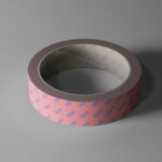 Front View of Branded Tape Mockup
