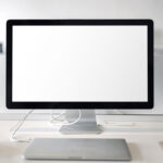 Front View of iMac Studio Display Mockup