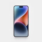 Front View of iPhone 14 Pro Max Mockup