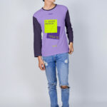 Front View of Long sleeve T-Shirt Mockup on Men