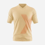 Front View of Loose Fit T-shirt Mockup