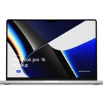 Front View of MacBook Pro 16 Mockup