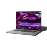 Front View of Open MacBook Pro 16 Mockup