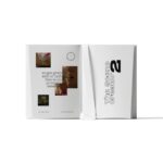 Front View of Open Magazine Mockup with Bookmark
