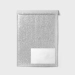 Front View of Rectangular Bubble Envelope Mockup