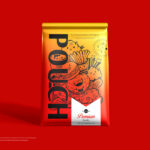 Front View of Stand Up Pouch Mockup
