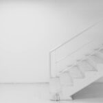 Front View of the Building Staircase Mockup