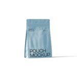 Front View of Zipper Pouch Mockup
