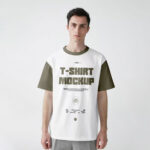 Front View White T-Shirt Mockup