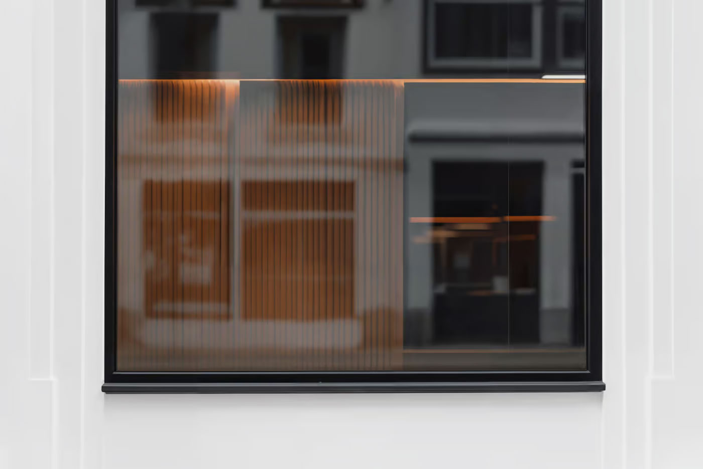 Free Front View Window Mockup PSD Template