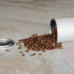 Front Vision of Coffee Can Mockup