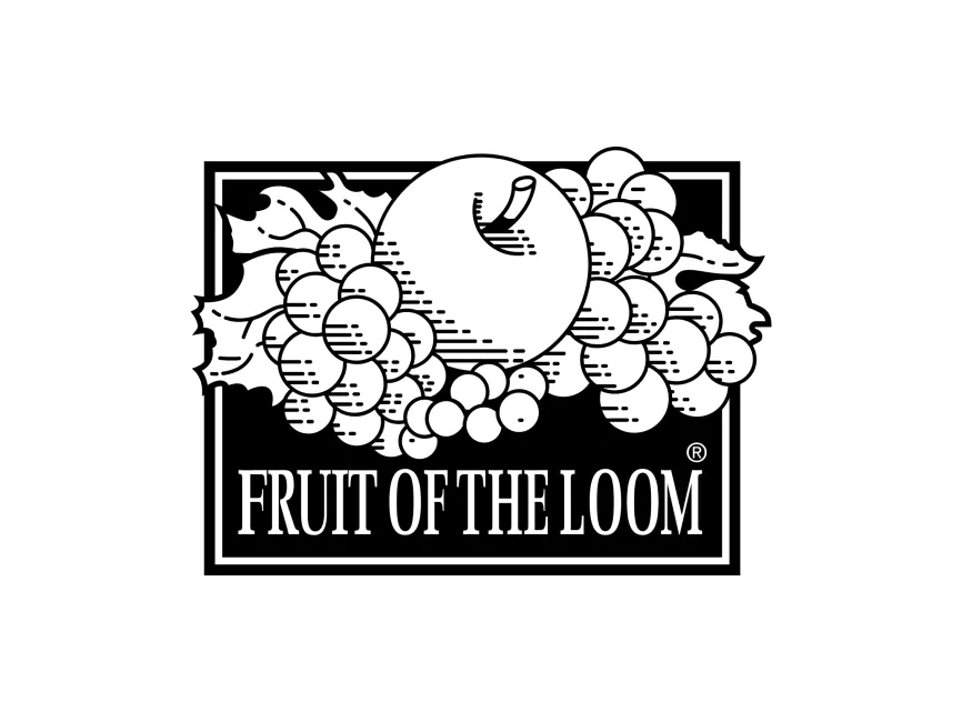 Fruit Of The Loom Black Logo