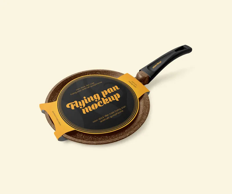Frying Pan Mockup