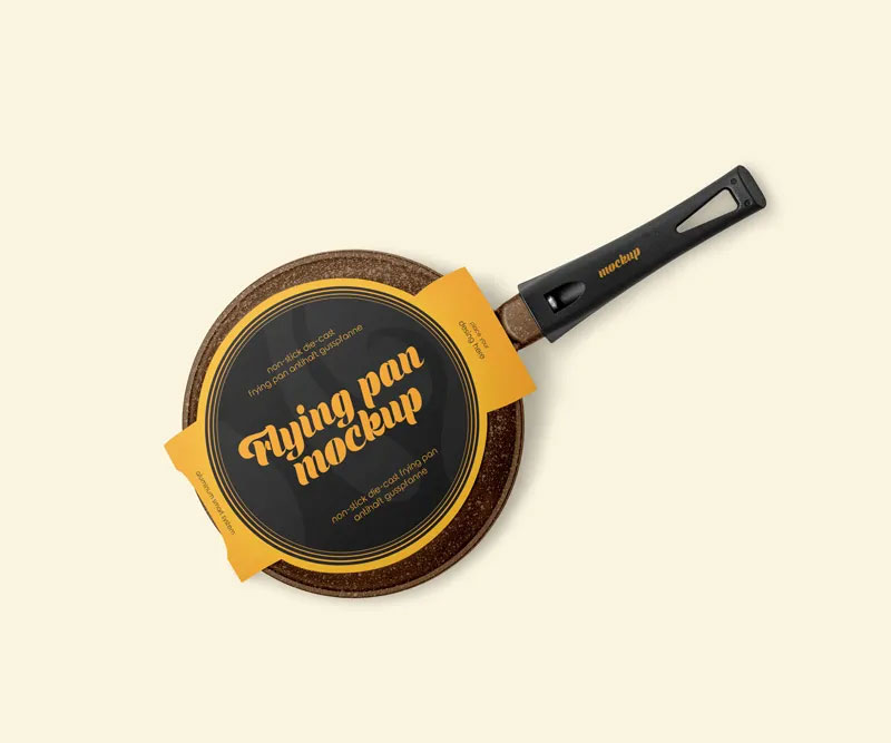 Frying Pan Mockup