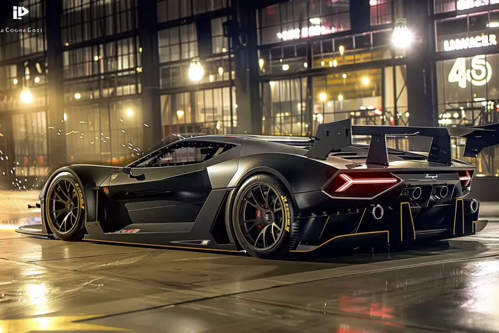 Futuristic Hybrid Hypercar Sketch