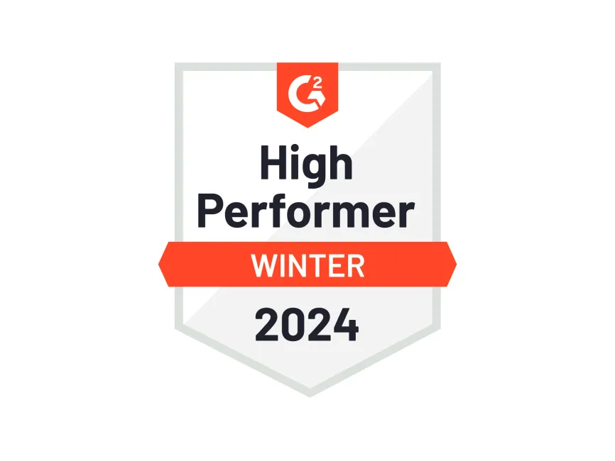 G2 High Performer Badge Logo