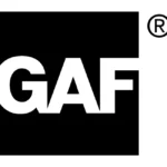 GAF Black Logo