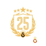GALATASARAY GS 25 Yıl Logo